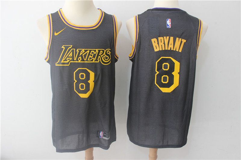 Men Los Angeles Lakers #8 Bryant City Edition Game Nike NBA Jerseys->->NBA Jersey